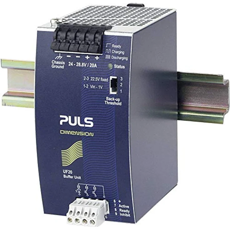 PULS DIMENSION UF20.241 Puffermodul 24 V-DC, Überbrückungszeit (max.) typ. 310 ms bei 20 A (UF20.241) – Bild 2