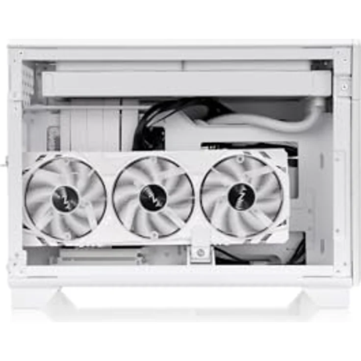 Thermaltake TR100 Snow, Mini-Tower PC-Gehäuse mit hervorragender Kühlleistung und modularem Design, weiß – Bild 7