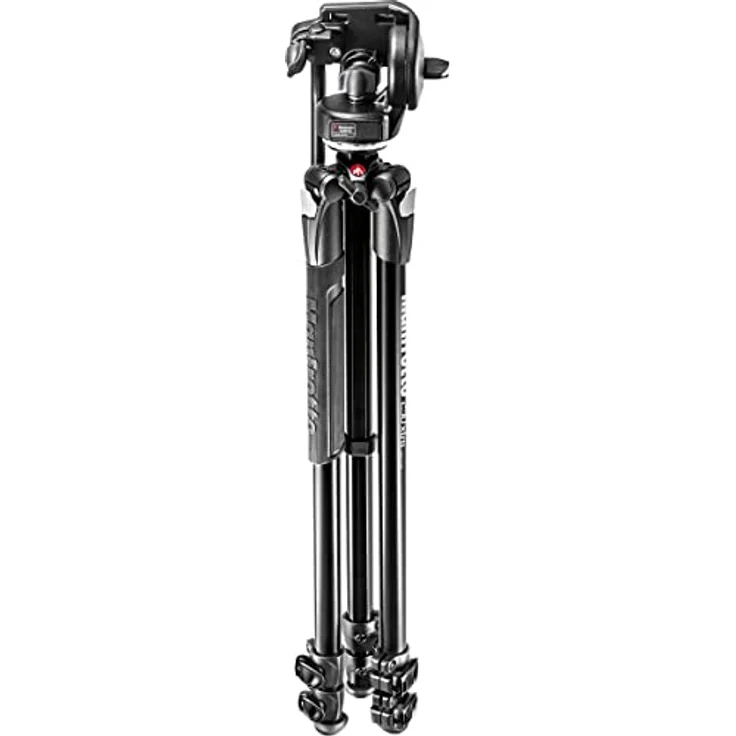 Manfrotto MK290XTA3-2W 290 Xtra Kit Alu-Stativ mit 3 Segmenten und 2-Wege-Neiger schwarz – Bild 6