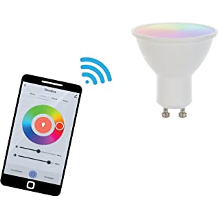 Eurolite Set PAR-16 Spot schwarz, LED GU10 RGB/WW/CW mit WiFi-Funktion – Bild 3