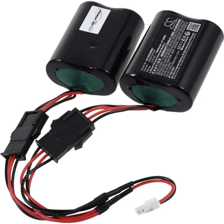 Powery Lithiumbatterie-Pack für Visonic SR-740 PG2 Sirene, 3,6V 16000mAh Li-MnO2 – Bild 1