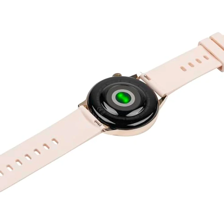 Maxcom Passend für FW58 Vanad Pro Gold (46 mm, Metall, One Size), Sportuhr + Smartwatch in Pink – Bild 5