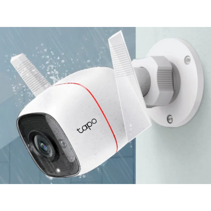 TP-Link Tapo C310 Überwachungskamera Außen, WLAN IP Kamera, 3 MP Hochauflösung, 30 m Nachtsicht, Bewegungserkennung, IP66 wasserdicht, Alarmmeldung, Zwei Wege Audio, unterstützt Alexa & Google Assistant, weiß – Bild 10