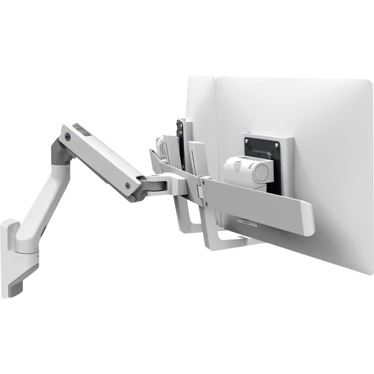 ERGOTRON HX dual Monitor Wandhalterung Weiss bis 81,3cm 32Zoll bis 7,9kg belastbar 29,2cm anheben VESA 75x75 100x100 mm – Bild 3