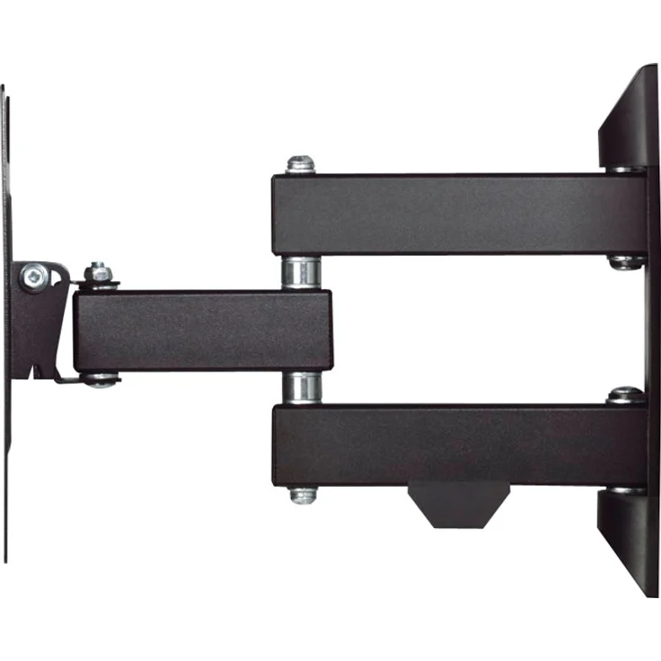 Hama Wandhalterung TV (schwenkbar, neigbar, vollbeweglich, Wandhalter für Fernseher von 19 - 48 Zoll (48-122 cm), VESA bis 200x200, inkl. Fischer Dübel, extra Stabilität durch 3 Gelenke) schwarz – Bild 6