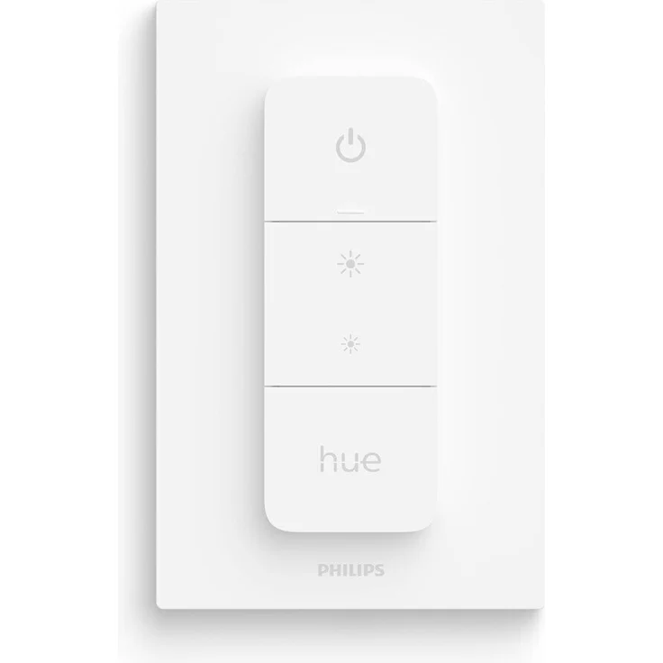 Philips Hue Dimmschalter Switch V2, Zubehör für Ihr Philips Hue System, kabelloses Dimmen ohne Installation, Abrufen von Lichtszenen, weiß (929002398602) – Bild 5
