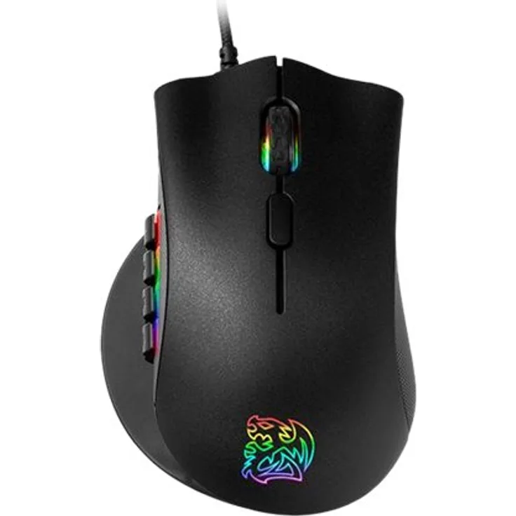 Tt Esports Nemesis Switch Optical RGB Gaming Maus (optischer PMW-3360 Sensor, mit einer Auflösung von bis zu 12000 DPI)