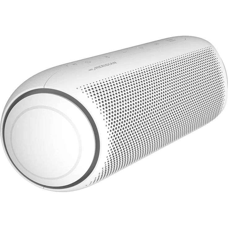 LG XBOOM Go PL7 Bluetooth-Lautsprecher mit Mikrofon, weiß – Bild 5