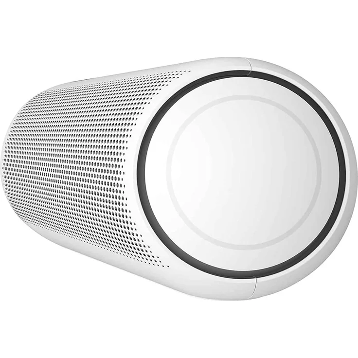 LG XBOOM Go PL7 Bluetooth-Lautsprecher mit Mikrofon, weiß – Bild 6