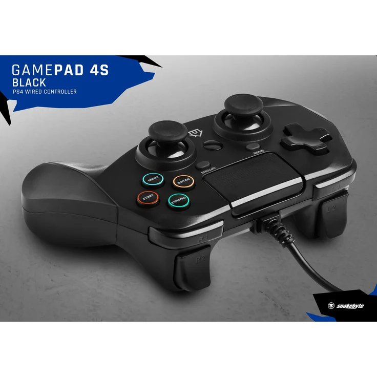 Snakebyte Game:Pad S Schwarz (SB912382) (PS4) – Bild 5