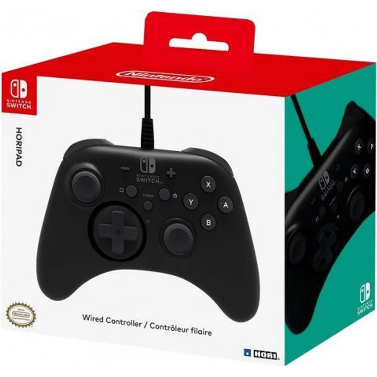 Hori Horipad Schwarz (NSW-001U) (Switch) – Bild 2