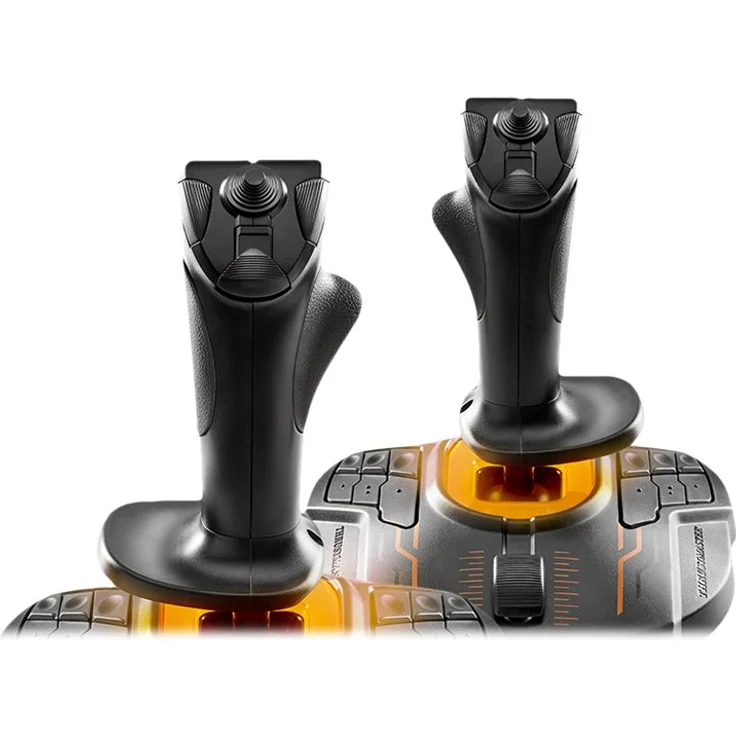 Thrustmaster T.16000M FCS Space Sim Duo Schwarz, Orange (2960815) (PC) – Bild 4