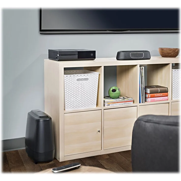 Polk Audio Magnifi Mini 2.1, 5.1 (virtuell) Soundbar mit Subwoofer, kabelgebunden, geeignet für TV, schwarz (2016) – Bild 17