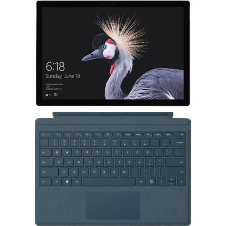 Microsoft Surface Pro - 12,3 Zoll (2.736 x 1.824) Multi-Touch, Intel Core i5-7300U, 4GB RAM, 128GB SSD, Windows 10 Pro 64-bit (Silber) – Bild 5