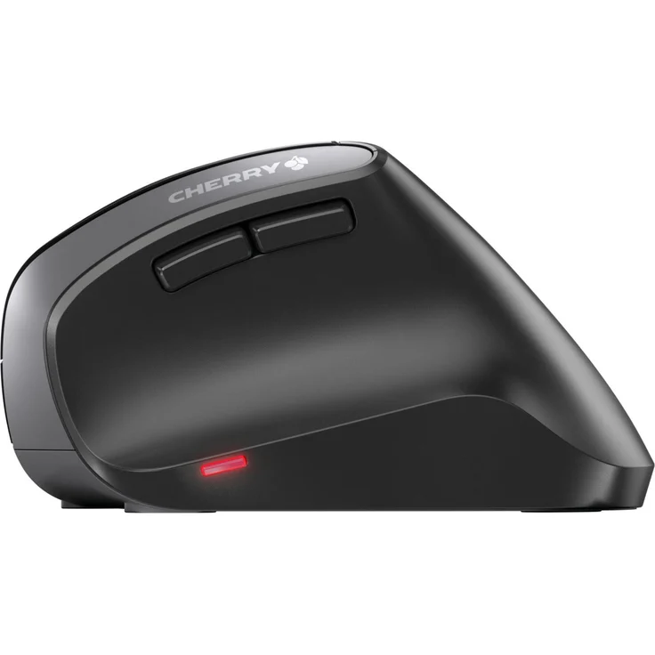 CHERRY MW 4500 - Kabellos - Ergonomische Bauform - Im 45° Design - Armschonend - Rechtshänder - DPI Umschalter - Schwarz - Mobil – Bild 5