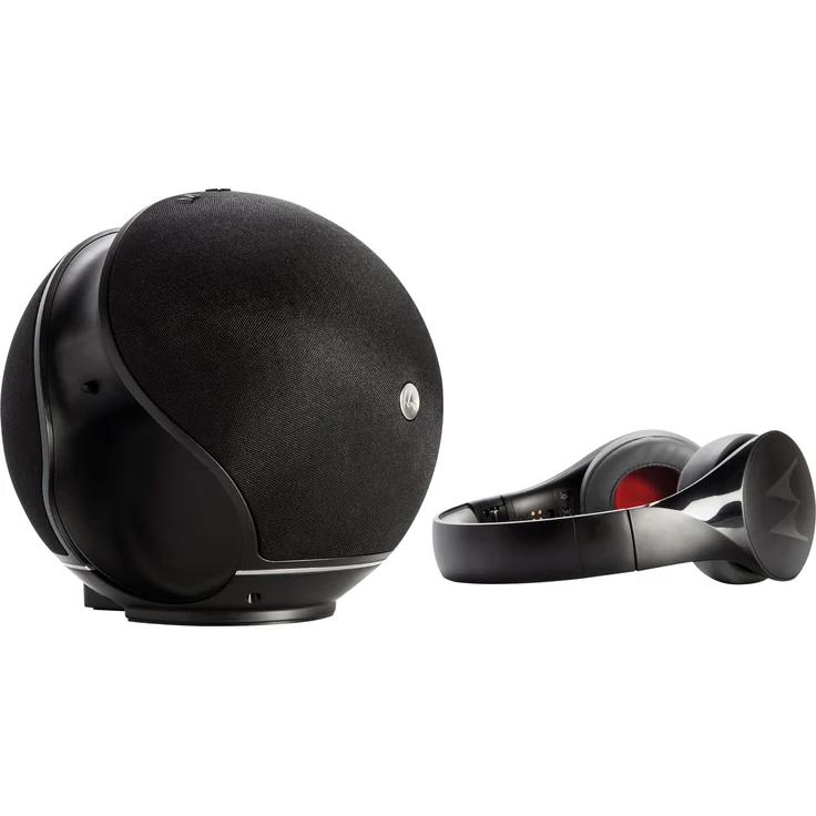 Motorola Sphere 2-in-1 Stereo Bluetooth Lautsprecher und Kopfhörer Set Schwarz – Bild 12