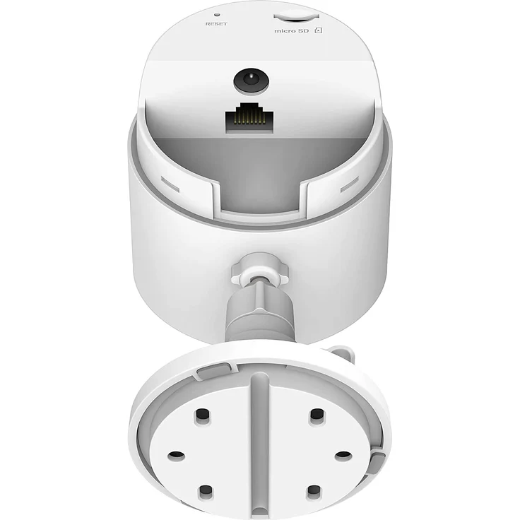 D-Link mydlink DCS-8302LH Full HD Outdoor Wi-Fi Camera (Nachtsicht, KI-basierte Personenerkennung, Two-Way Audio, 85 dB Sirene, SD/Cloud Video Recording, Ethernet, ONVIF, Alexa, Google Assistant), weiß (40823491) – Bild 6