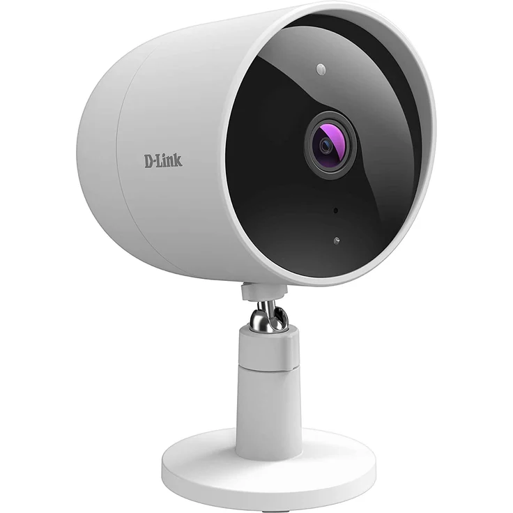 D-Link mydlink DCS-8302LH Full HD Outdoor Wi-Fi Camera (Nachtsicht, KI-basierte Personenerkennung, Two-Way Audio, 85 dB Sirene, SD/Cloud Video Recording, Ethernet, ONVIF, Alexa, Google Assistant), weiß (40823491) – Bild 1
