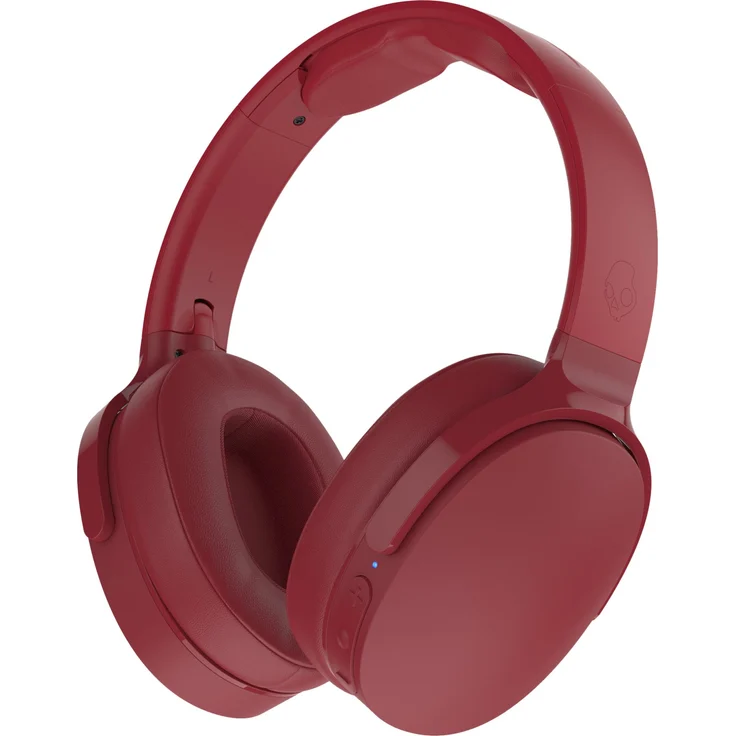 Skullcandy Hesh 3 Bluetooth Kabellose Over-Ear Kopfhörer mit Mikrofon, Schnellladefunktion mit 22 Stunden Batterielaufzeit, Faltbar, Ohrpolster, Rot – Bild 2
