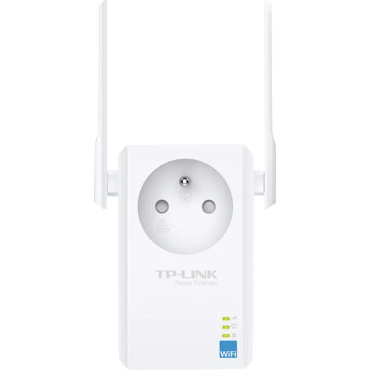 TP-Link WiFi-Repeater, Signalverstärker (universelle Kompatibilität, einfache Installation) Wi-Fi N300, weiss, französische Version