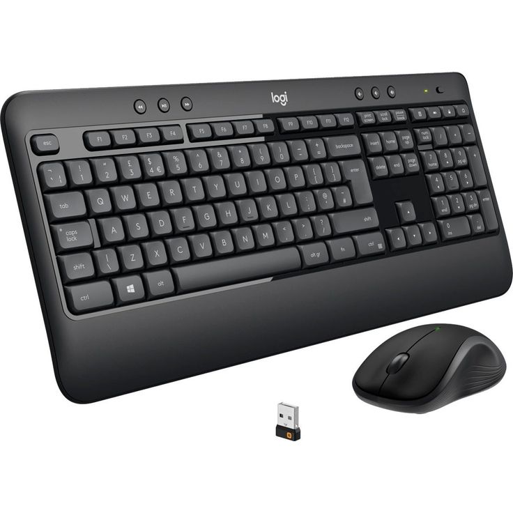 Logitech MK540 Advanced - Tastatur-und-Maus-Set - kabellos - 2.4 GHz - Deutsch QWERTZ (920-008675) – Bild 6