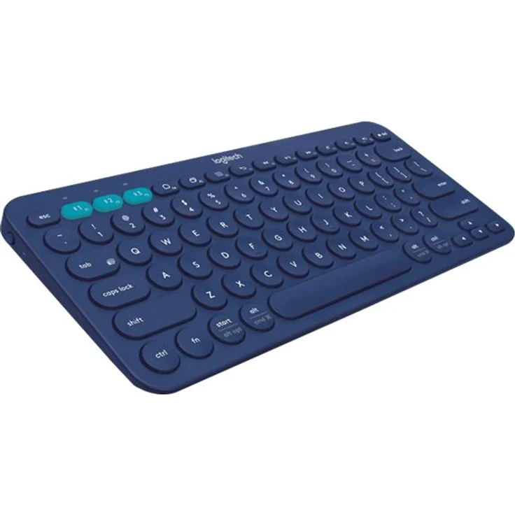 Logitech K380 Multi-Device Bluetooth Keyboard - Tastatur - Bluetooth - Italienisch QWERTY - Blau (920-007575) – Bild 3