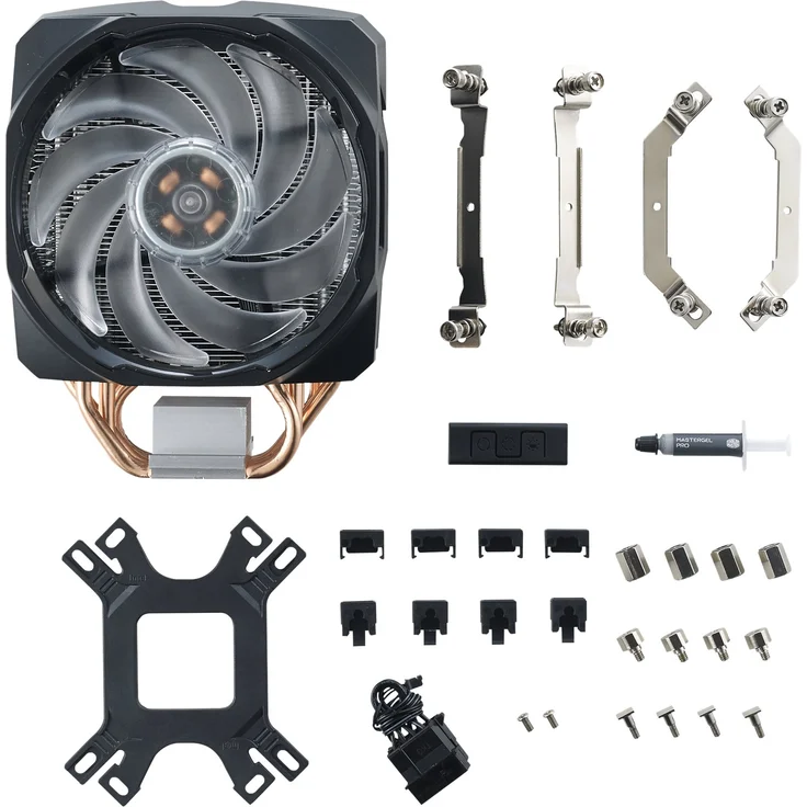Cooler Master MasterAir MA610P - Prozessorkühler - (LGA775 Socket, LGA1156 Socket, Socket AM2, Socket AM2+, LGA1366 Socket, Socket AM3, LGA1155 Socket, Socket AM3+, LGA2011 Socket, Socket FM1, Socket FM2, LGA1150 Socket, Socket FM2+, LGA2011-3 Socket, LGA - Preisvergleich – Bild 5