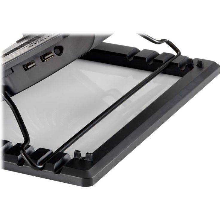 Conceptronic CNBCOOLSTAND1F - Notebook-Ständer mit 1-Port-USB-Hub und Lüfter (CNBCOOLSTAND1F) – Bild 5