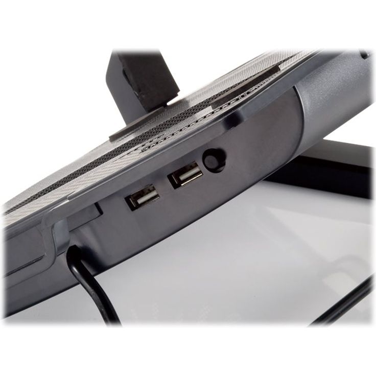 Conceptronic CNBCOOLSTAND1F - Notebook-Ständer mit 1-Port-USB-Hub und Lüfter (CNBCOOLSTAND1F) – Bild 3