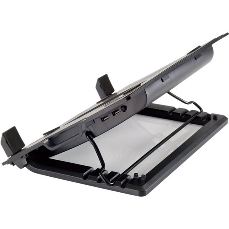 Conceptronic CNBCOOLSTAND1F - Notebook-Ständer mit 1-Port-USB-Hub und Lüfter (CNBCOOLSTAND1F) – Bild 4