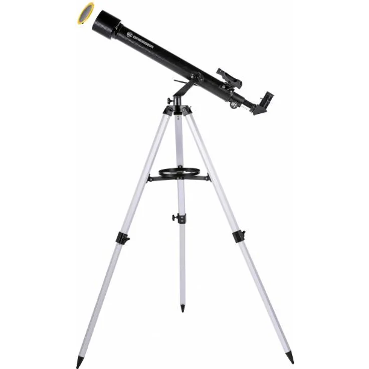 Bresser Refraktor Teleskop Arcturus 60-700 mit Smartphone Kamera Adapter, LED Sucher, Montierung und Stativ zum Beobachten von Mond, Planeten und hellen Deep Sky Objekten – Bild 2