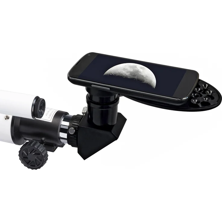 Bresser Linsenteleskop Classic 60-900 EQ Starterpaket mit äquatorialer Montierung mit Stativ und Zubehör für den perfekten Einstieg in die Astronomie – Bild 3