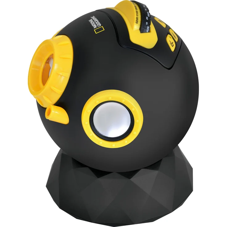 National Geographic Astro Planetarium Multimedia mit Lautsprecher für den Anschluss eines MP3-Player oder das Smartphone, inklusive FM Radio mit Tages- & Uhrzeitgenauer Abbildung des Sternenhimmel – Bild 4