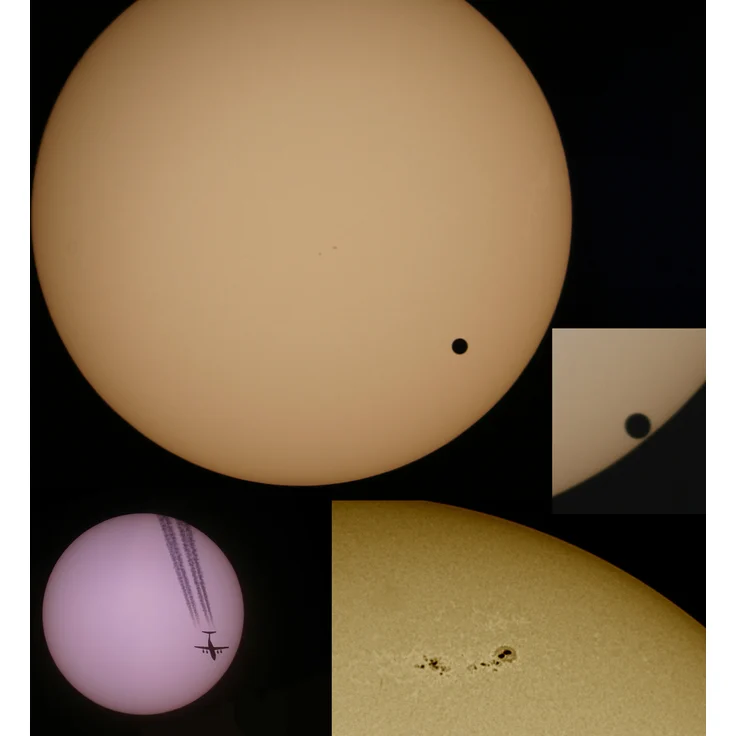 Bresser Teleskop Solarix 114-500 mit Sonnenfilter für Beobachtungen der Sonne im Weisslicht, für Himmels- und Erdbeobachtungen – Bild 4