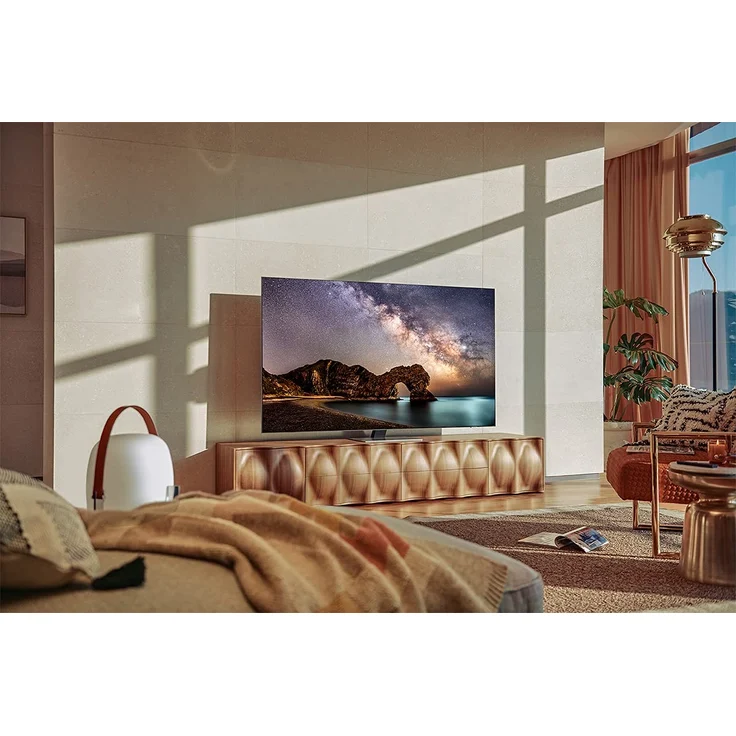 Samsung GQ55QN85AAT 138 cm (55 Zoll) Neo QLED Mini LED 4K Smart TV (Ultra HD, HDR, Direct LED) Twin HD-Triple-Tuner (Sat, Antenne, Kabel) Modelljahr 2021 Energieklasse F (DE-Modell) – Bild 8