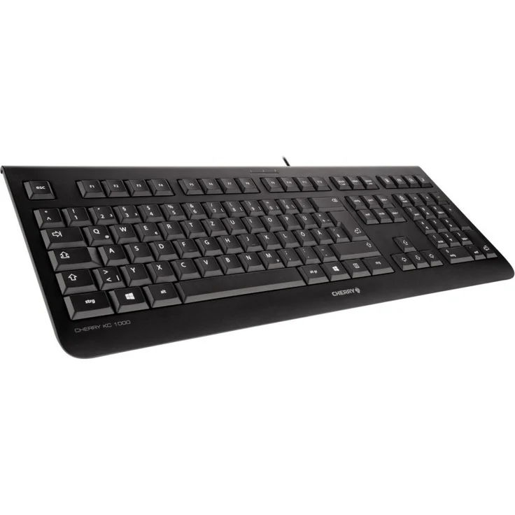 CHERRY KC 1000 - Tastatur - Deutsch QWERTZ - Schwarz (JK-0800DE-2) – Bild 4
