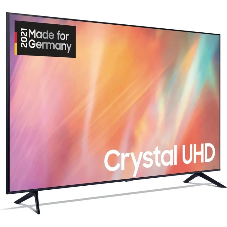 Samsung GU43AU7179U 108 cm (43 Zoll) Crystal UHD 4K Smart TV (Ultra HD, HDR, Edge LED) HD-Triple-Tuner (Sat, Antenne, Kabel) Modelljahr 2021 Energieklasse G (DE-Modell) – Bild 2