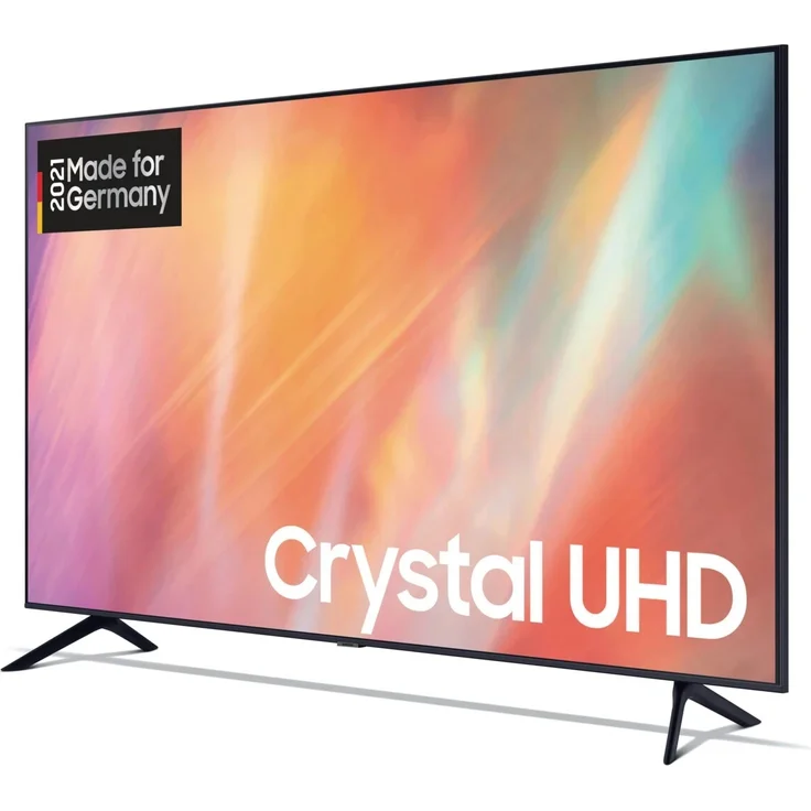 Samsung GU55AU7179UXZG 138 cm (55 Zoll) Crystal UHD 4K Smart TV (Ultra HD, HDR, Edge LED) HD-Triple-Tuner (Sat, Antenne, Kabel) Modelljahr 2021 Energieklasse G (DE-Modell) – Bild 3
