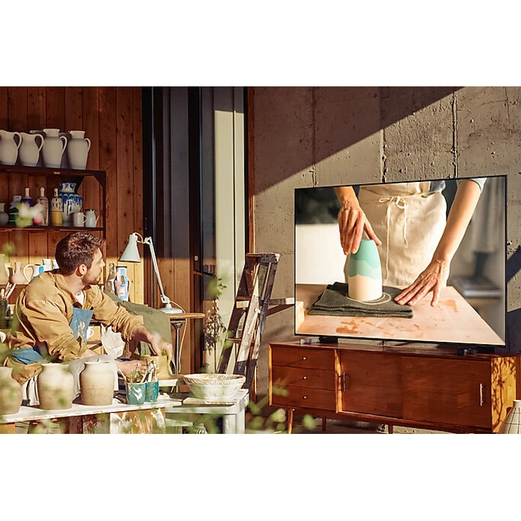 Samsung GU55AU8079U 138 cm (55 Zoll) Crystal UHD 4K Smart TV (Ultra HD, HDR, Edge LED) HD-Triple-Tuner (Sat, Antenne, Kabel) Modelljahr 2021 Energieklasse G (DE-Modell) – Bild 7