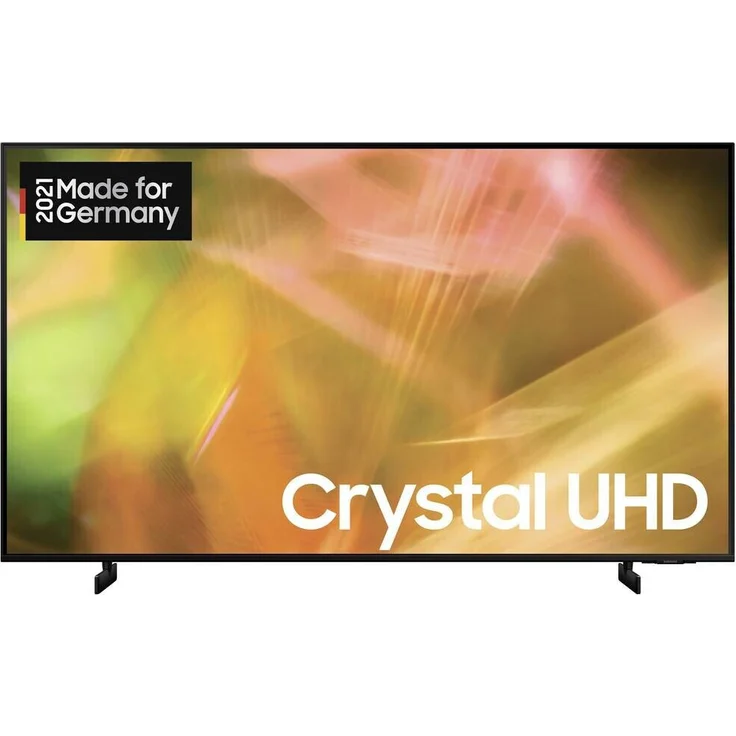 Samsung GU55AU8079U 138 cm (55 Zoll) Crystal UHD 4K Smart TV (Ultra HD, HDR, Edge LED) HD-Triple-Tuner (Sat, Antenne, Kabel) Modelljahr 2021 Energieklasse G (DE-Modell) – Bild 1