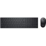 Dell Pro KM5221W - Tastatur-und-Maus-Set - kabellos - 2.4 GHz - QWERTZ - Deutsch - Schwarz - für Latitude 3420