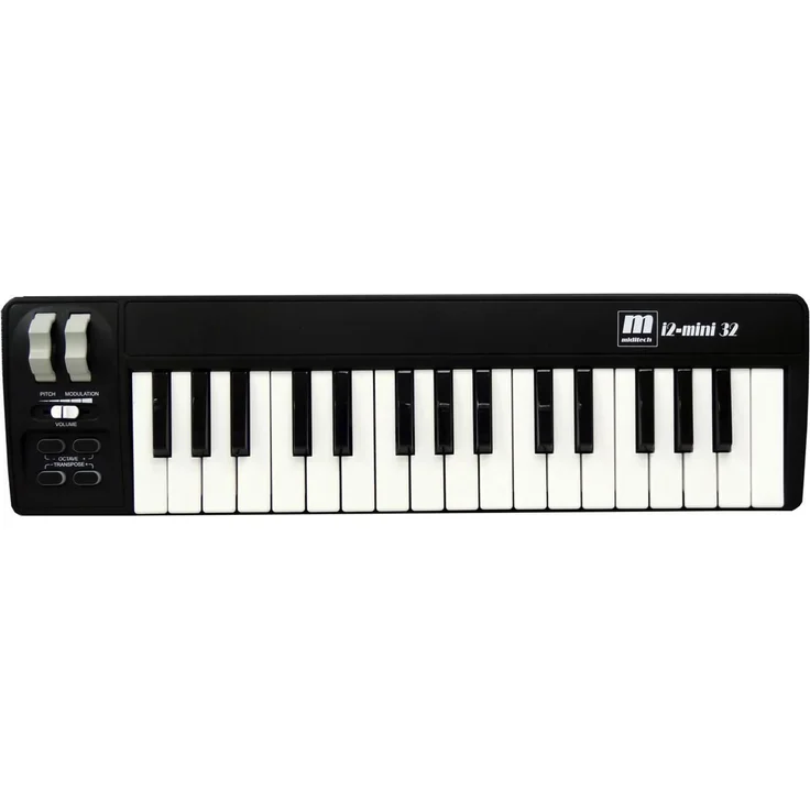 Miditech MIT-00170 i2 Mini 32 Keyboard schwarz – Bild 2