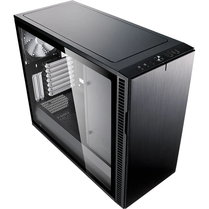 Fractal Design Define R6 Black Tempered Glass, PC Gehäuse (Midi Tower mit Seitenteil aus gehärtetem Glas) Case Modding für (High End) Gaming PC, schwarz – Bild 17