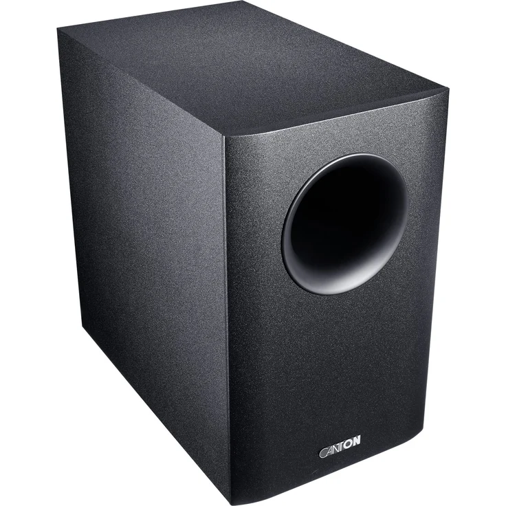 Canton 03724 AS 2020 SC aktiv Subwoofer schwarz Subwoofer - 100 Watt - schwarz – Bild 2