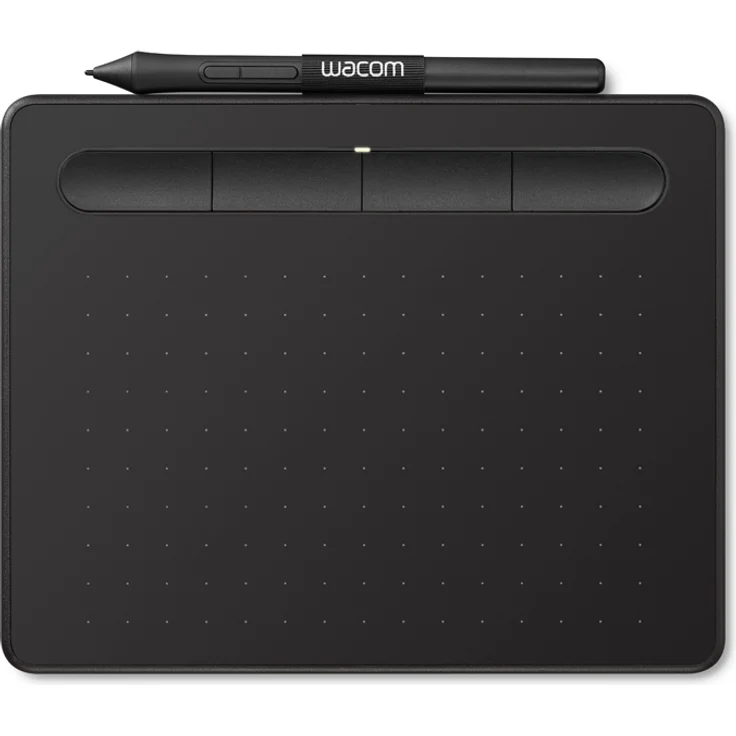 Wacom Intuos S Stift-Tablett - Mobiles Zeichentablett (zum Malen & für Fotobearbeitung mit druckempfindlichem 4K Stift & 1 Softwaredownload) schwarz - Ideal für Home-Office & E-Learning – Bild 11