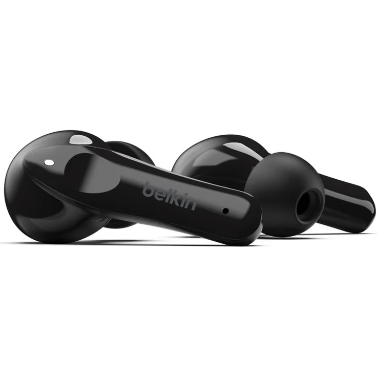 Belkin SoundForm Move Plus, True Wireless In-Ear Kopfhörer, mit Bluetooth, Mikrofon, wasserfest (IPX5), schwarz – Bild 5