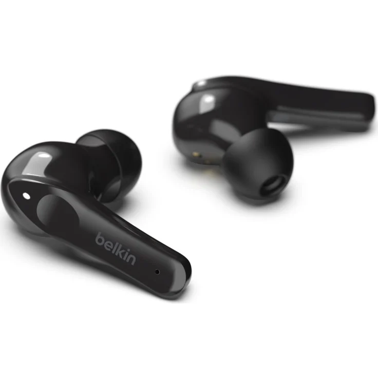 Belkin SoundForm Move Plus, True Wireless In-Ear Kopfhörer, mit Bluetooth, Mikrofon, wasserfest (IPX5), schwarz – Bild 4