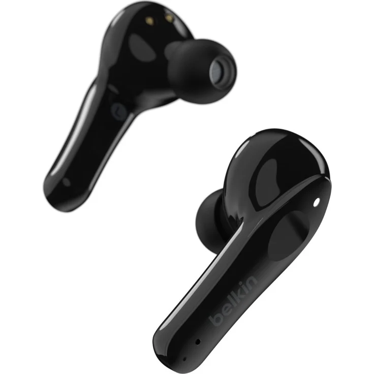 Belkin SoundForm Move Plus, True Wireless In-Ear Kopfhörer, mit Bluetooth, Mikrofon, wasserfest (IPX5), schwarz – Bild 2