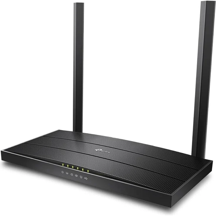 TP-Link Archer VR400 Modem Router bis zu 100 Mbps, Profil 30a, VDSL/FTTC/FTTS/ADSL, WLAN AC1200 Dual Band 2,4/5 GHz, Gigabit-Ports, TP-Link OneMesh Technologie, Schwarz – Bild 2