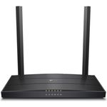 TP-Link Archer VR400 Modem Router bis zu 100 Mbps, Profil 30a, VDSL/FTTC/FTTS/ADSL, WLAN AC1200 Dual Band 2,4/5 GHz, Gigabit-Ports, TP-Link OneMesh Technologie, Schwarz